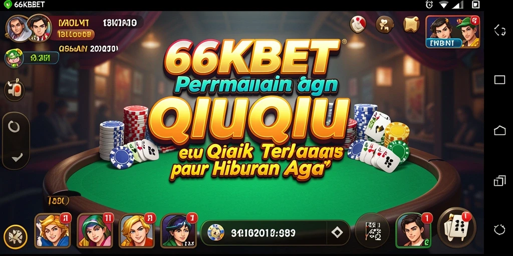 Gameplay seru QiuQiu di 66KBET dengan tampilan yang menarik.