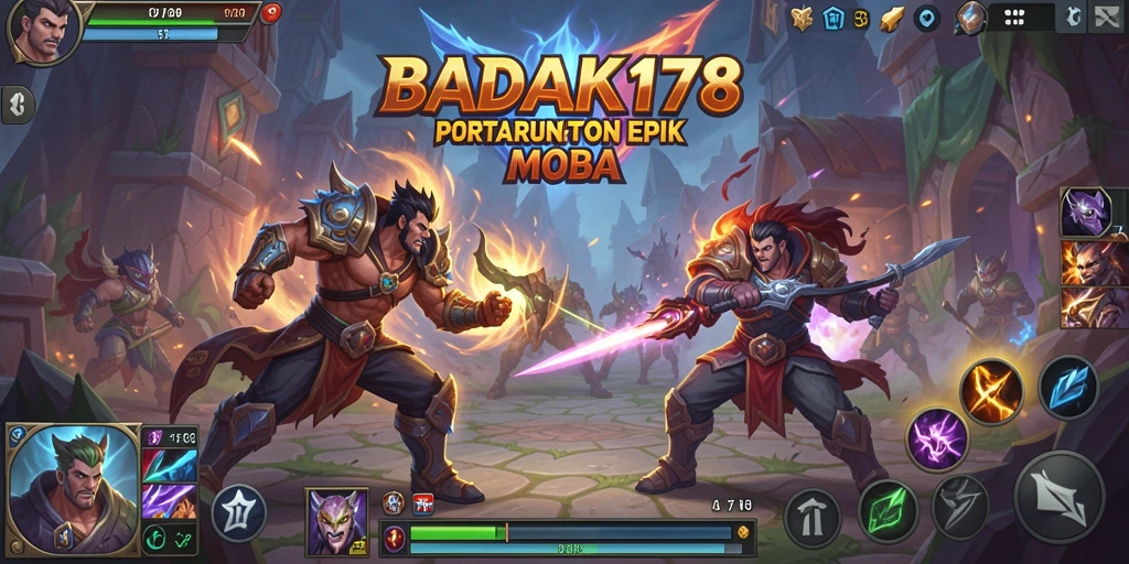 Gameplay seru di BADAK178 dengan karakter unik.