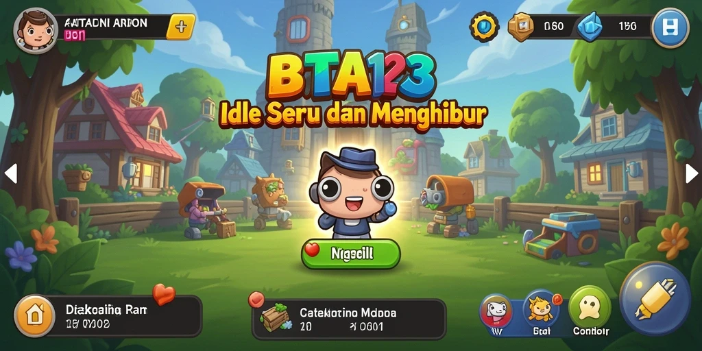 Screenshot gameplay BATA123 menampilkan pengelolaan sumber daya yang efisien.