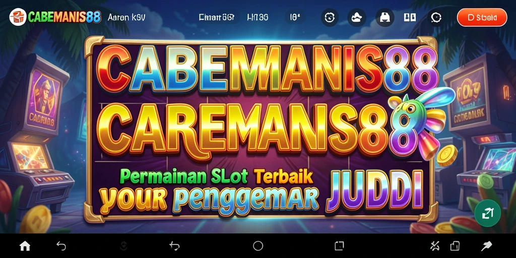 Tampilan gameplay Slot yang mendebarkan di CABEMANIS88.