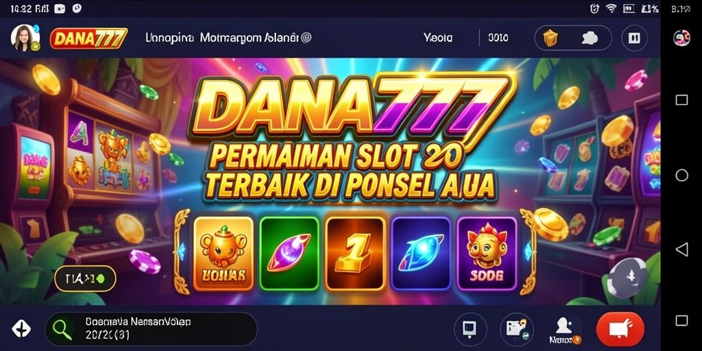 Tampilan menarik dari gameplay DANA777 yang seru dan mendebarkan.