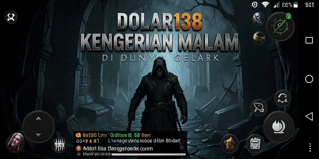 Gameplay menegangkan di dunia kegelapan penuh hantu.