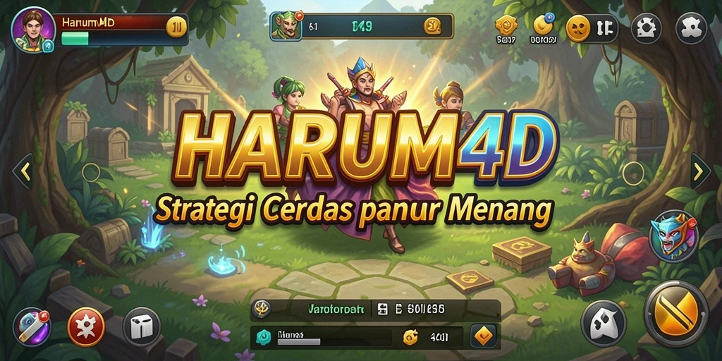 Tampilan gameplay menarik dari HARUM4D yang menampilkan strategi mendalam.