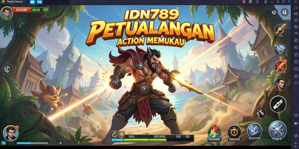 Screenshot gameplay IDN789 menunjukkan aksi seru dan menegangkan.