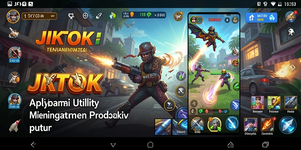 Screenshot JKTOK menampilkan antarmuka intuitif dan fitur pengingat.