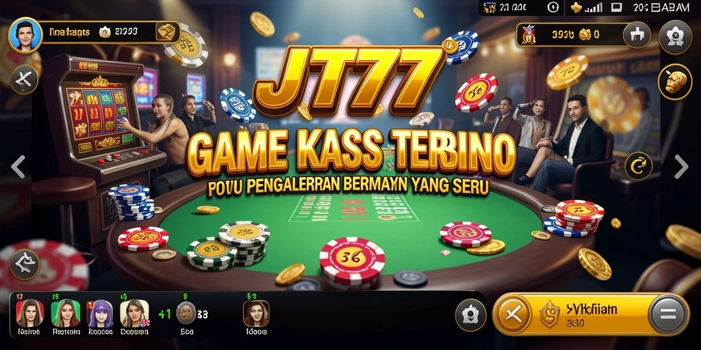 Tampilan menarik gameplay Kasino di JT777 dengan grafis yang menawan.