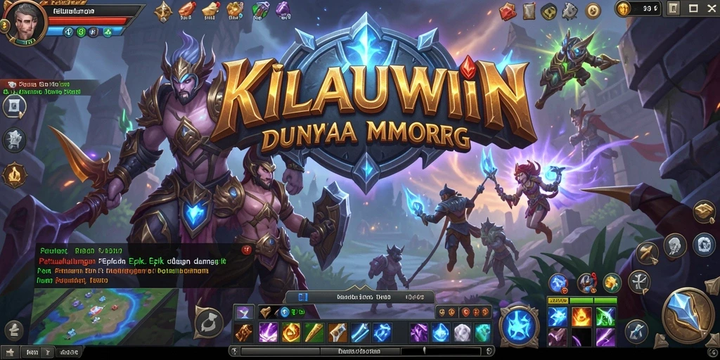 Tampilan gameplay epik di KILAUWIN dengan aksi seru.