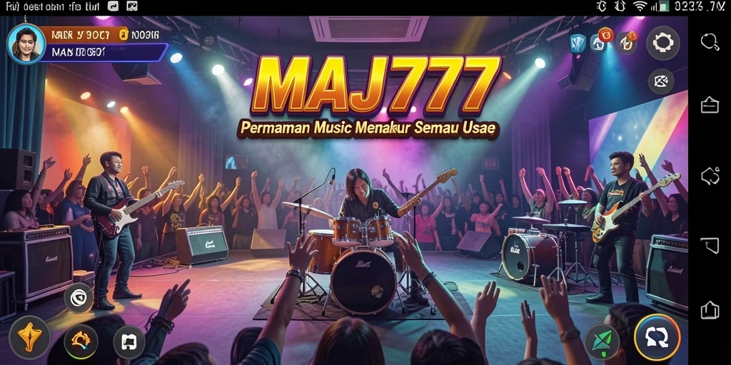 Tampilan gameplay MAJ777 yang mengasyikkan dan interaktif.