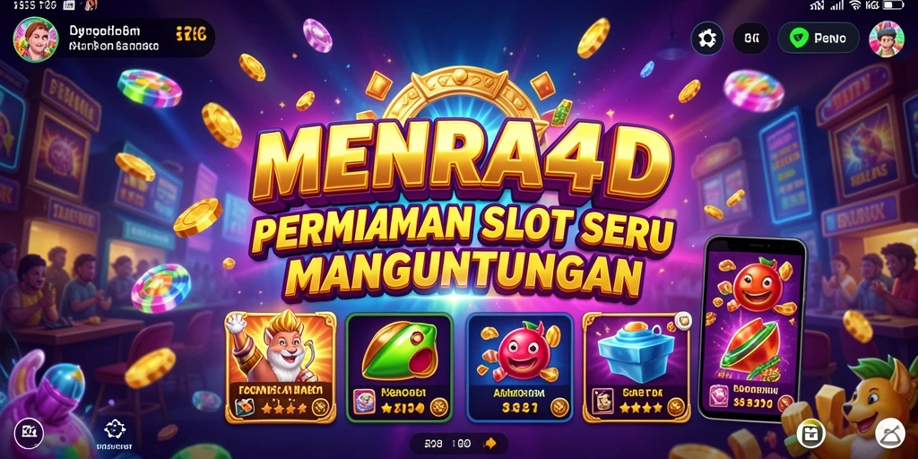 Tampilan gameplay yang menarik dan memukau dalam permainan Slot.
