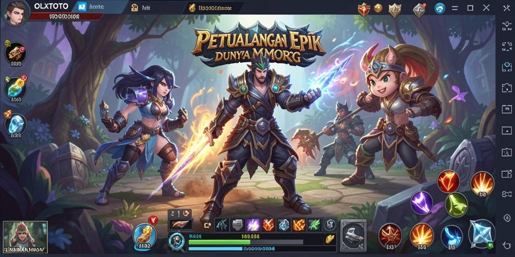 Tampilan gameplay menarik dari OLXTOTO yang penuh aksi dan petualangan.